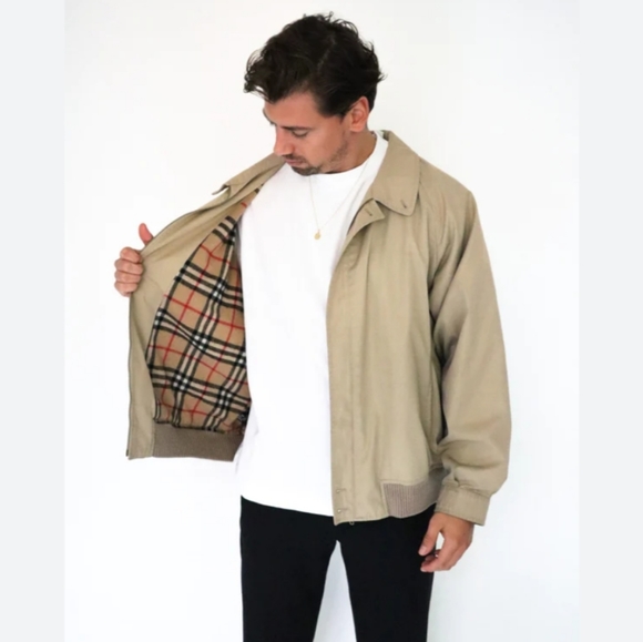 Burberry Other - Vintage Burberry's Of London Harrington Jacket Size L